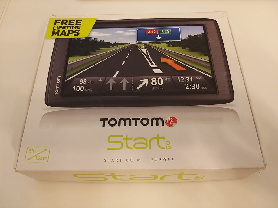 TOMTOM Start 60 M - EUROPE posodobljene karte & free lifetime maps