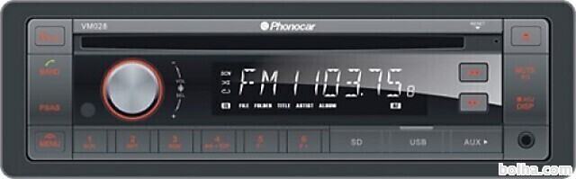 PHONOCAR - Autoradio CD MP3 USB Bluetooth VM024 24V - 929677