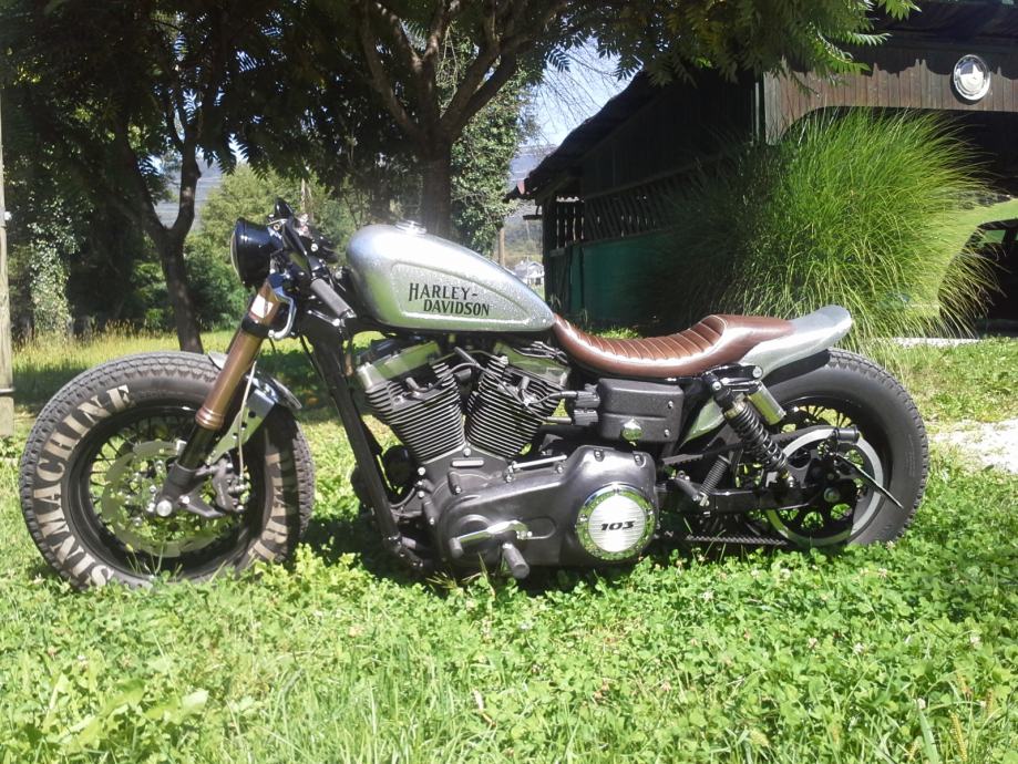 Harley Davidson dayna street bob 1450 tvin cam 1450 cm3 cafe racer, 2006 l.