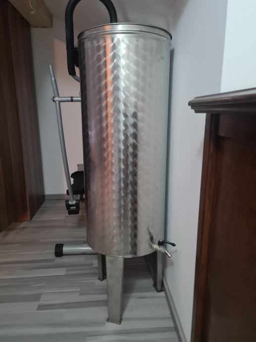 Cisterna za vino s pipo INOX 100 l