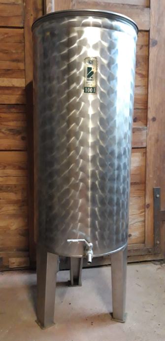 Inox posoda za vino 100 l, Kremet