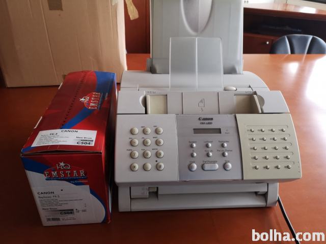 Canon L200 laserski tiskalnik, fax in kopirec, dodan toner