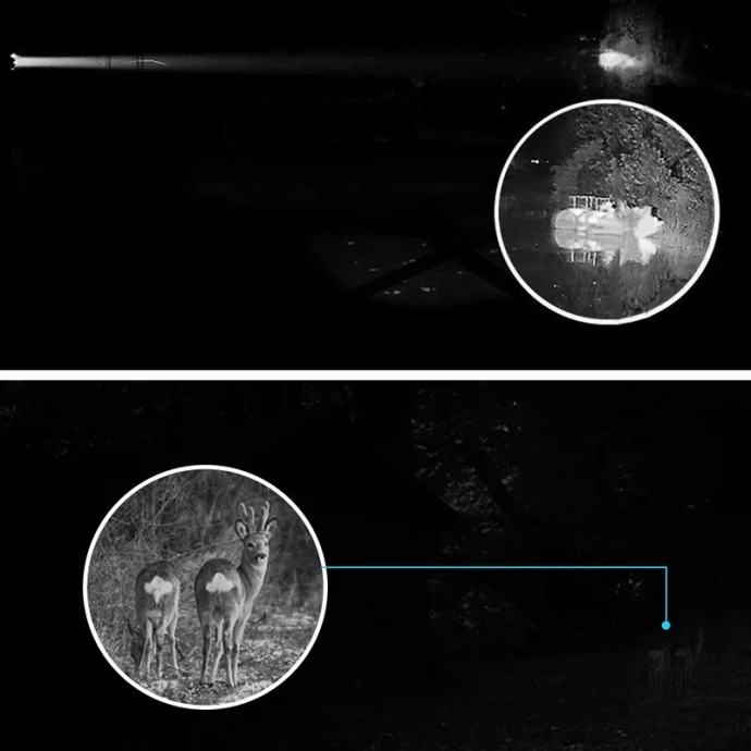 Lovski Daljnogled Nočni Daljnogledi Za Lov IR Oprema - PROFESIONALNI