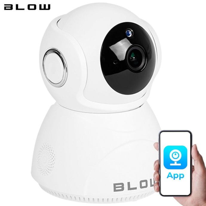 Blow H-265 IP kamera, Wi-Fi, 1080p Full HD, 5 MP, vrtljiva, nočno snem