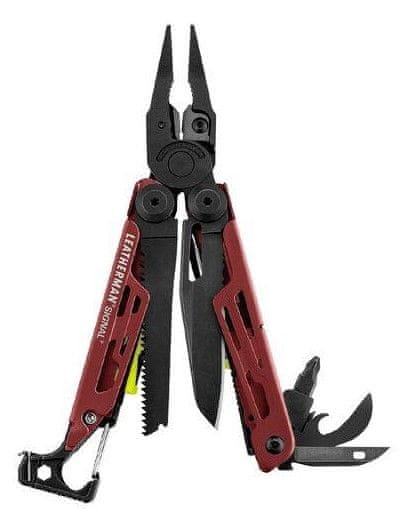 LEATHERMAN Signal večnamensko orodje, Crimson - odprta embalaža