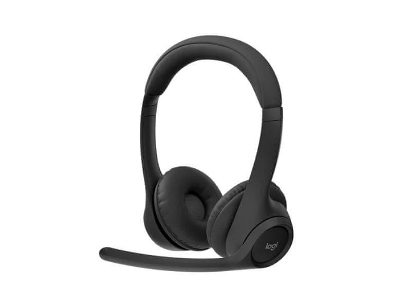 Logitech Zone 300 slušalke, Bluetooth, črne (981-001407) - odprta emba