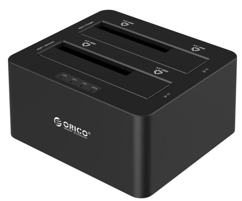 Orico postaja za 2x HDD/SSD, SATA v USB 3.0 (6629US3) - odprta em