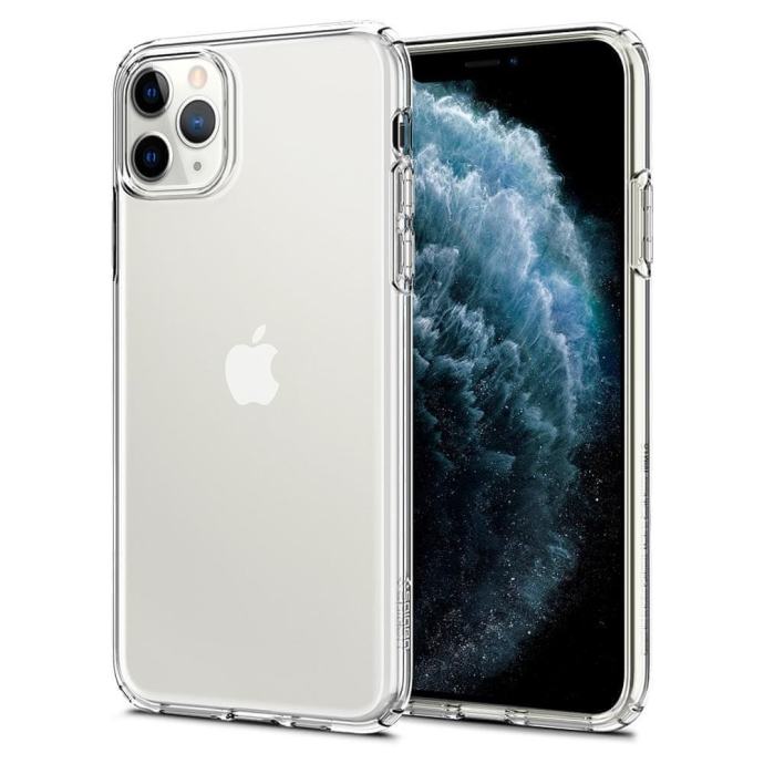 Spigen Liquid Crystal zaščitni ovitek za iPhone 11 Pro Max, TPU, prozo