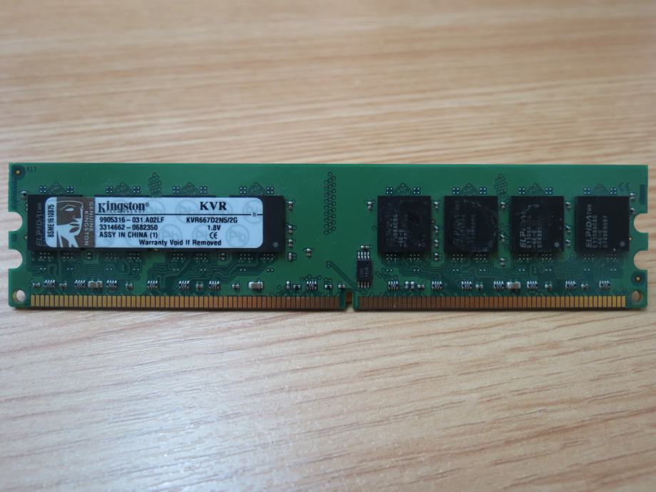 Pomnilnik DDR2 2GB PC2-5300 667MHz