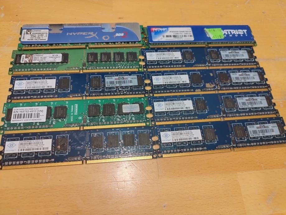 Rami DDR1 in DDR2