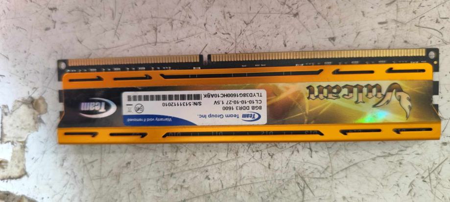 8GB DDR3 PC12800 (1600mhz) TeamGroup Vulcano