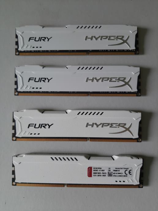 Kingston hyperx Fury DDR 3 RAM pomnilnik