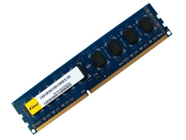 RAM 8GB (2x4) elixir 4gb 1rx8 pc3