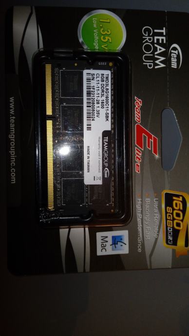 ram 8gb ddr3 1600