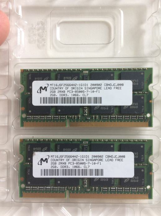 RAM DDR3 4 x 2GB