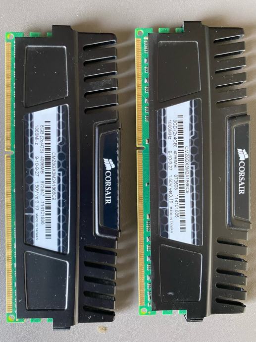 Ram Ddr3 Corsair Vengeance 8gb 1866mhz 0796