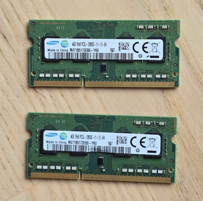 Samsung RAM DDR3L 1600 PC3L 12800S 2X4G