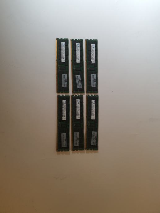 6x 4GB Samsung DDR3 ECC ram