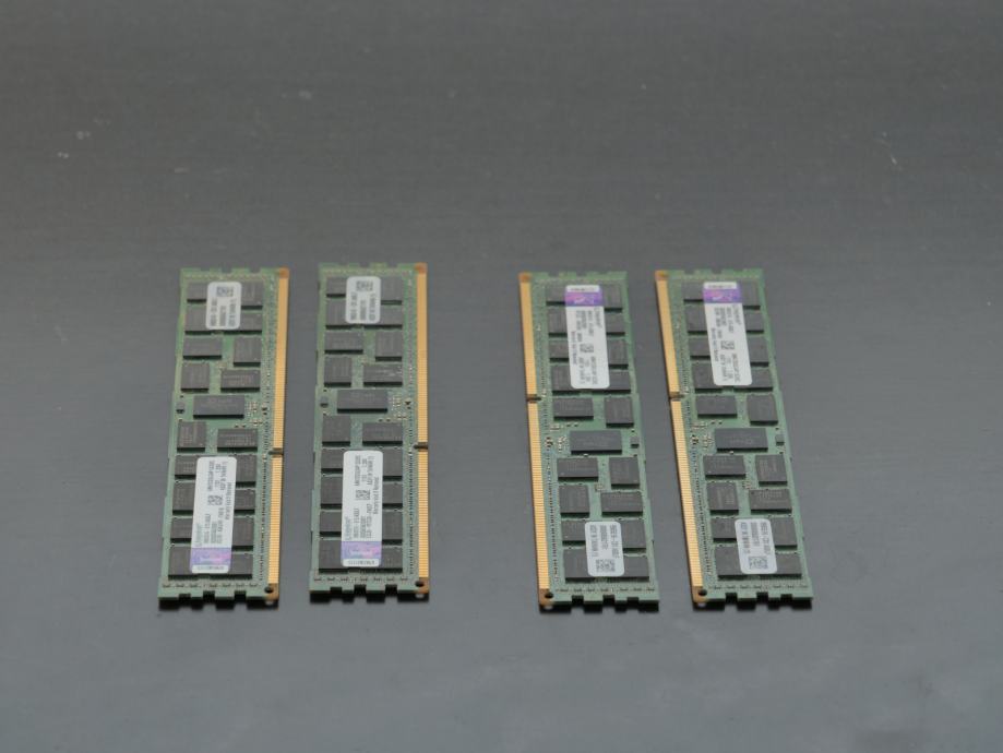 Pomnilnik Kingston 32GB (4x8) PC3-10600 DDR3-1333MHz ECC