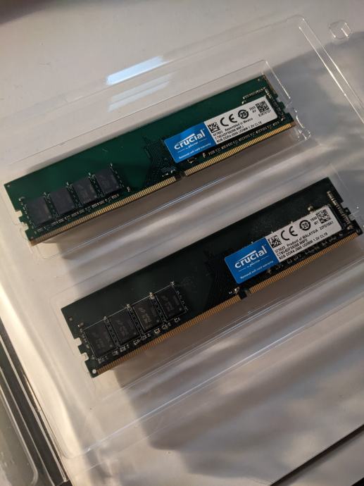 2x 8GB DDR4 RAM Crucial 2666