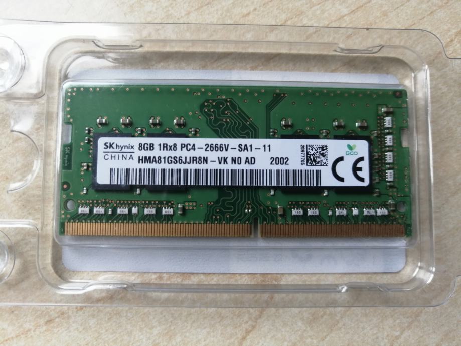 8GB RAM DDR4 2666mhz