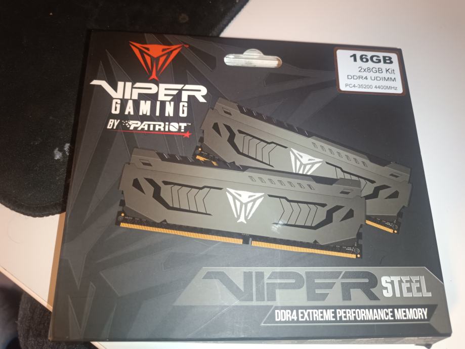 Patriot viper steel ddr4 16gb 4400mhz