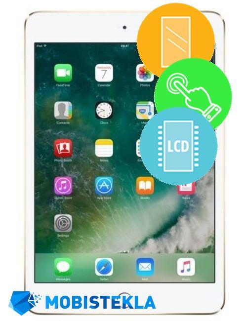 Apple iPad Mini 4 - menjava ekrana in stekla