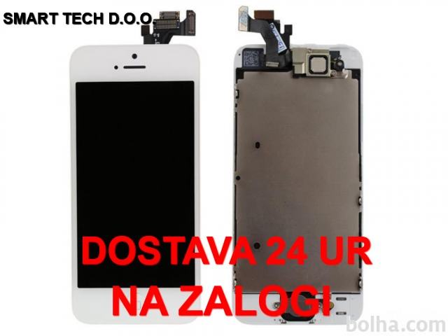 iPhone 5 lcd ekran zaslon črn bel