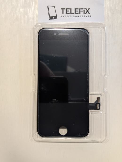 iPhone 8 LCD (ekran, zaslon) ČRN