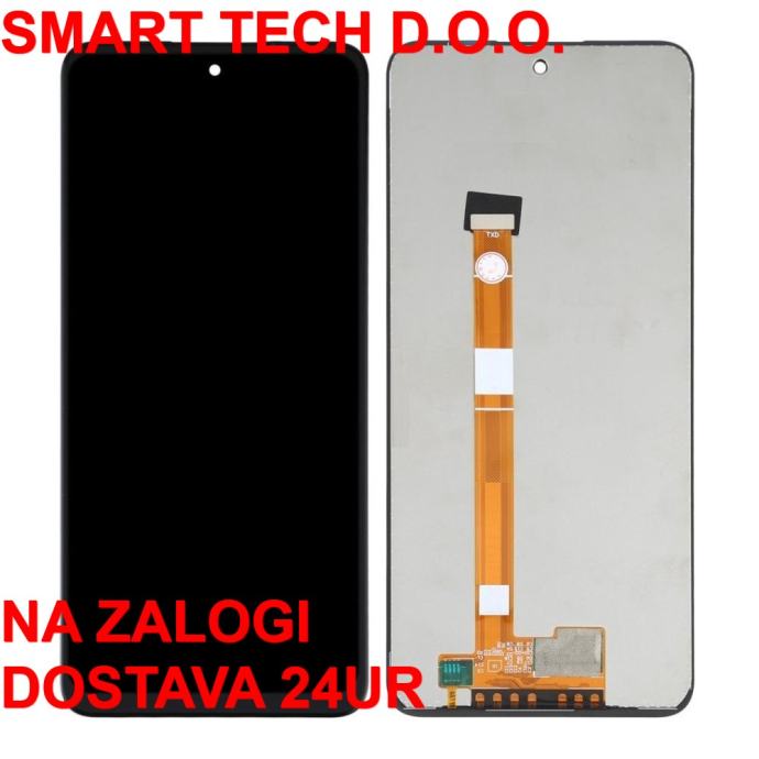 LG K52 lcd ekran zaslon črn