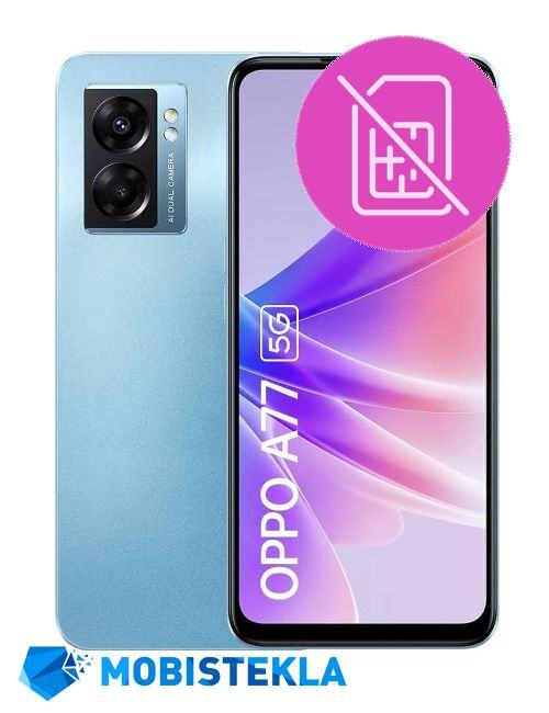 Oppo A77 5G - popravilo sprejemnika SIM kartice