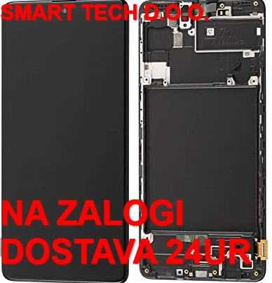 Samsung A71 lcd ekran zaslon +frame črn oled