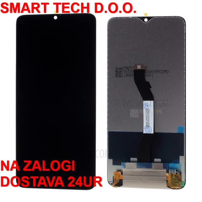 Xiaomi Redmi Note 8 Pro lcd ekran zaslon črn