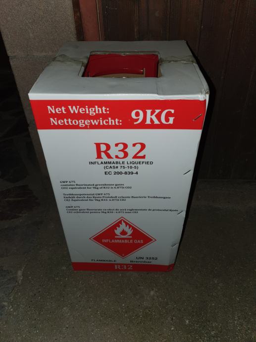 Plin r32 10kg za klimatske naprave