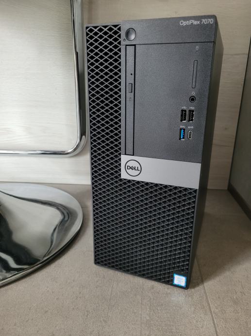 Gaming računalnik Dell Optiplex 7070 intel core i7 9700 GTX 1050TI 4GB