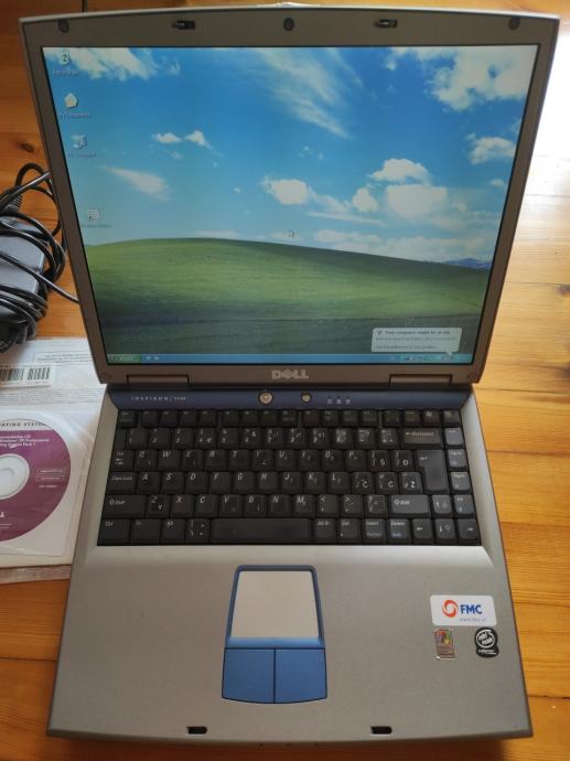 Retro Prenosnik Dell Inspiron 1100 Licenčni Windows Xp Brez Poštnine 3191