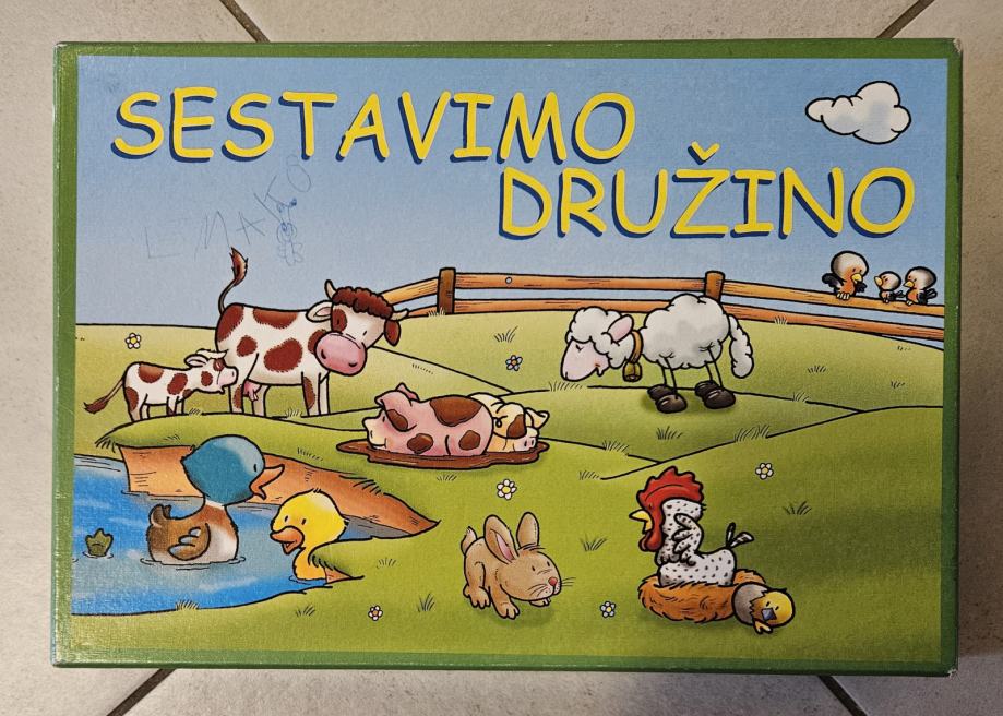 PUZZLA - POUČNA IGRA SESTAVIMO DRUŽINO