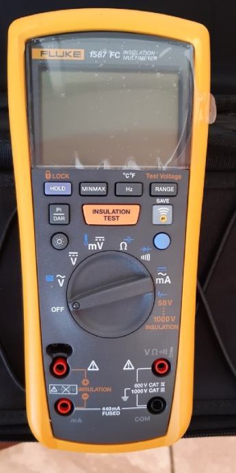 FLUKE 1587 FC multimeter i tester izolacije