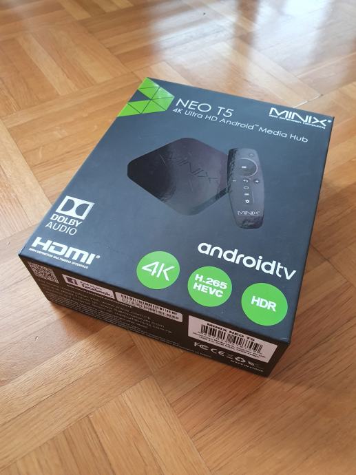 Android smart TV box NEO T5 Minix