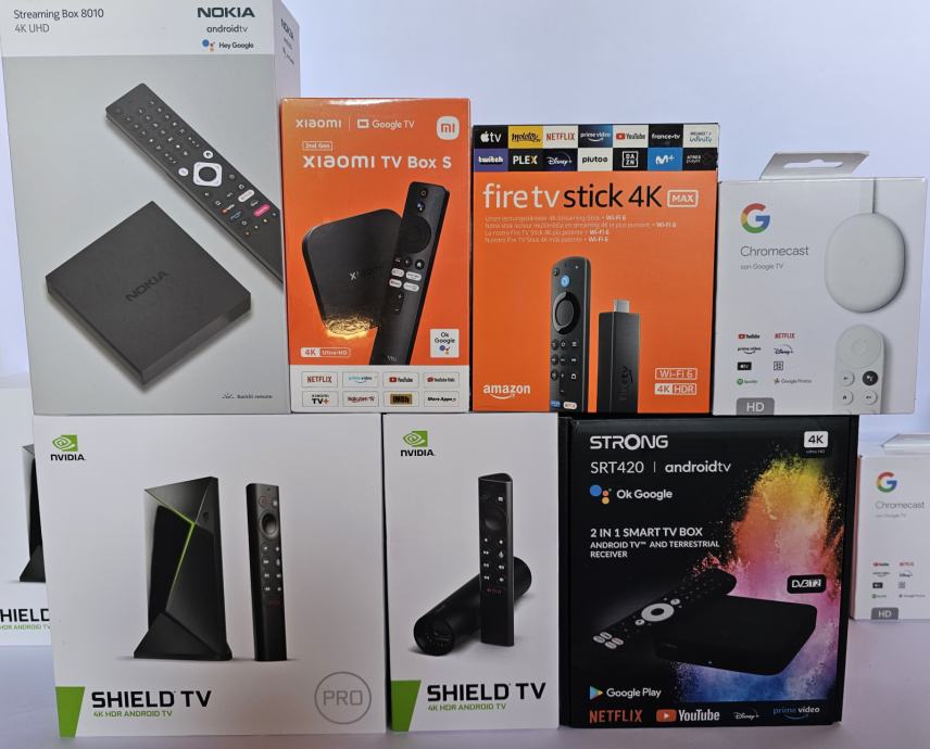 NEO T2 Voyo EON A1 RTV365 MAX na starem TV z HDMI, tudi Chromecast