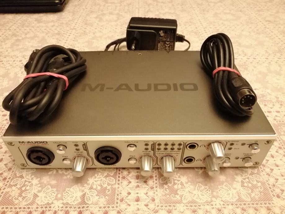 M audio firewire 410 подключение к компьютеру