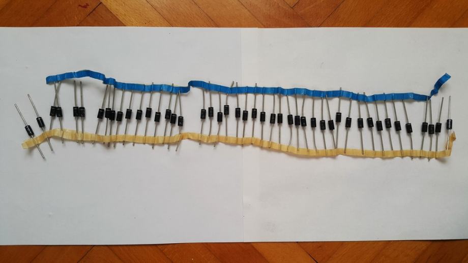 Originalne Iskrine diode 1N5404 (45 kosov)