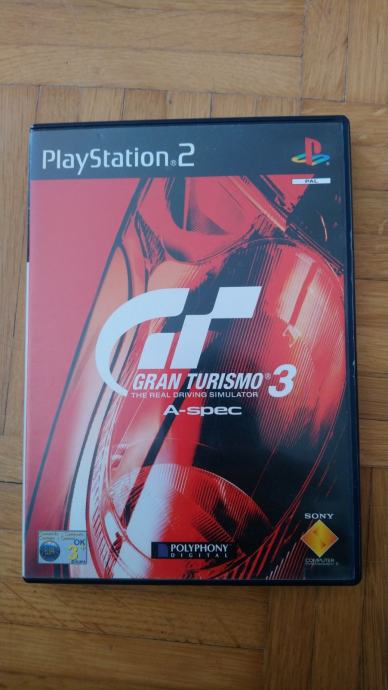 PS2 Gran Turismo 3 A-spec (GT3)