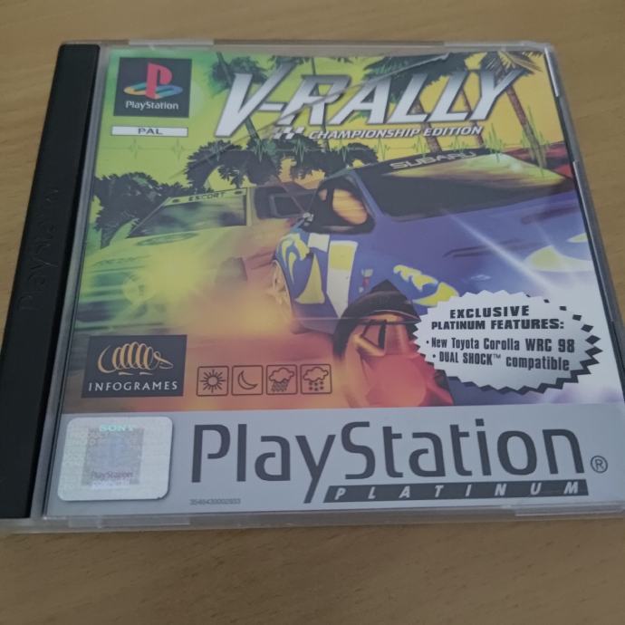 V-Rally Platinum (PS1, PSone)