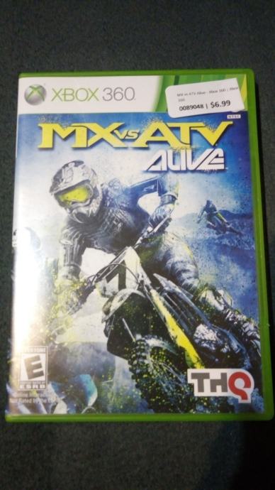 MX vs ATV Alive Xbox 360