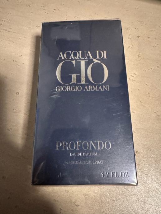 Acqua di gio Giorgio Armani Profondo 125ml original NOV ZAPAKIRAN