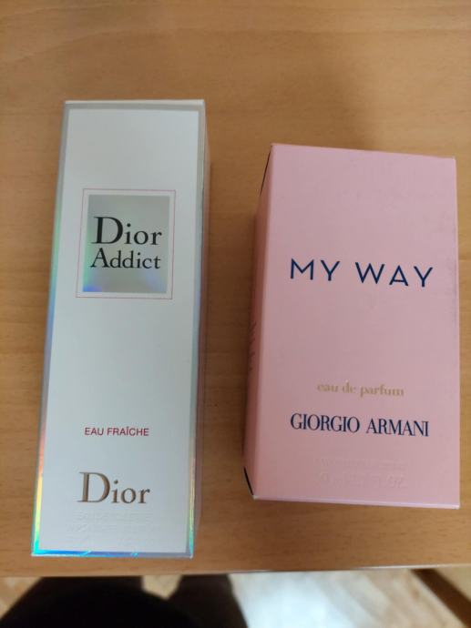 Parfuma Dior in Armani