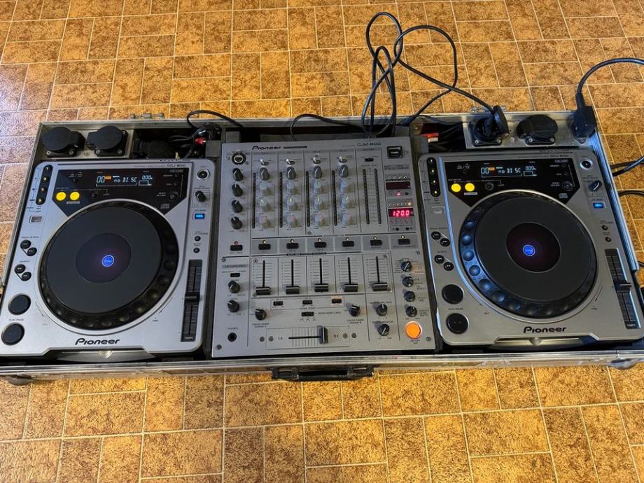 Case Pioneer DJM 600 CDJ 800