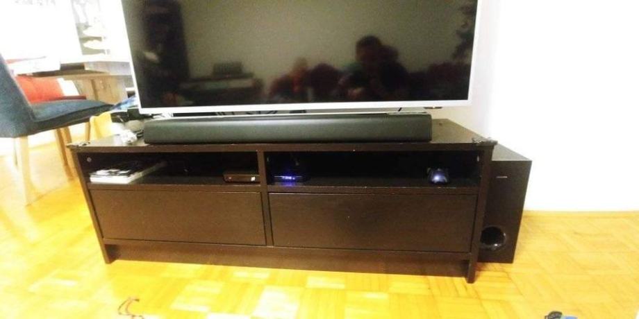 TV omarica Besta + komoda Malm (IKEA)