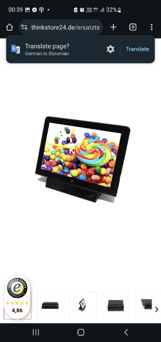 Docking Station ThinkPad za tablice Lenovo Tablet 10 / Helix 2 Gen